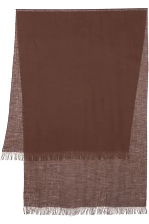 Fabiana Filippi Frayed-edge detail scarf