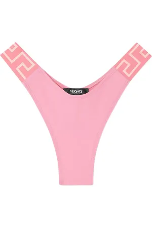 VERSACE Greca-print bikini bottom