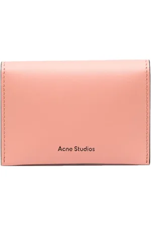 Acne Studios Debossed-logo leather cardholder