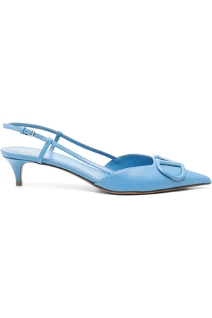 VALENTINO GARAVANI 40mm VLogo Signature slingback pumps