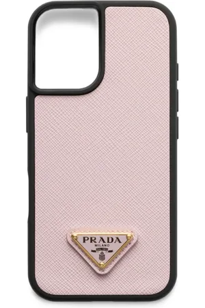 Prada Saffiano leather iPhone 16 case