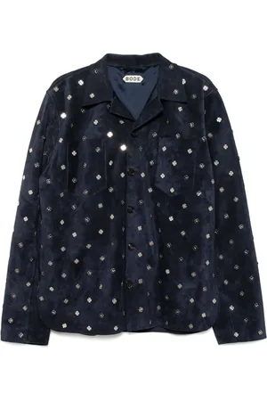 BODE Clover work shirt jacket