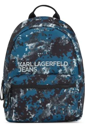 Karl Lagerfeld Camouflage-print backpack