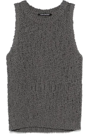 Luisa Cerano Boucl?? knitted top