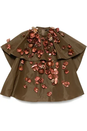 BIYAN Embellished taffeta blouse