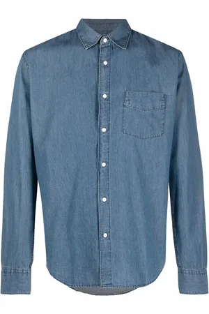 Aspesi Pocket button-up denim shirt