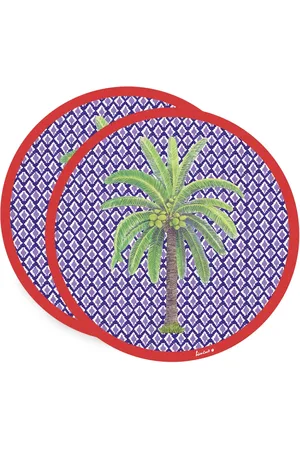 LISA CORTI Masonite Hima Palm placemat (set of two)