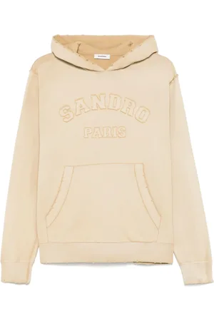 Sandro Logo-patch hoodie