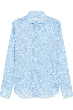 FEDELI Floral-print shirt