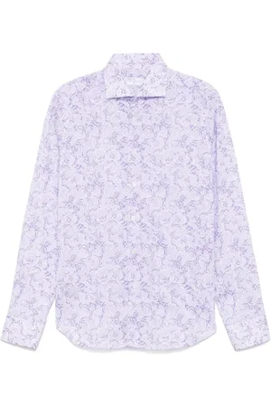 FEDELI Floral-print shirt