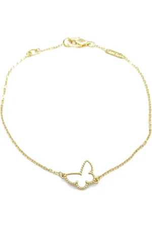 Van cleef 2010s 18K yellow Sweet Alhambra pearl bracelet