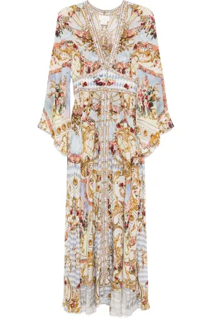 Camilla Kimono-sleeved dress
