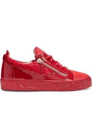 Giuseppe Zanotti Glitter-embellished Frankie sneakers