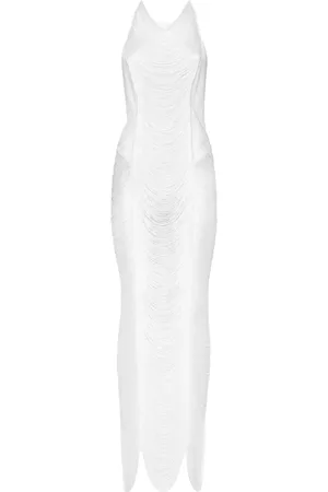 Philipp Plein Fringe-detailing midi dress