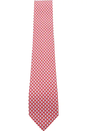 Salvatore Ferragamo Scooter-print tie