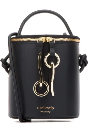 Meli Melo Logo-stamp bucket bag