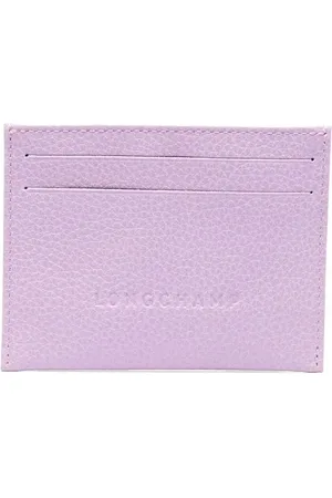 Longchamp Le Foulonné leather cardholder