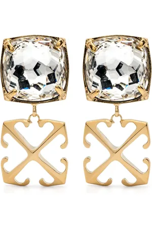 OFF-WHITE Arrows-motif drop earrings