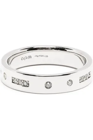 APM Monaco Morse Code band ring