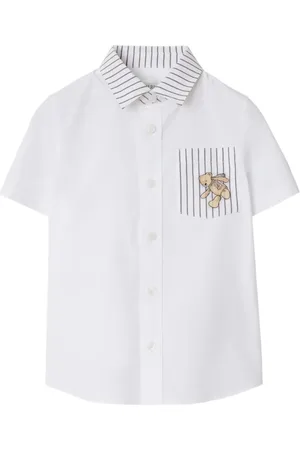 Burberry Thomas Bear-appliqu?? shirt
