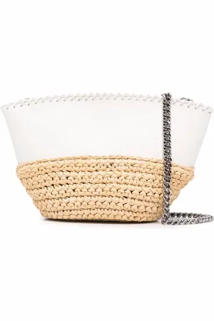 Stella McCartney Interwoven chain-link crossbody bag