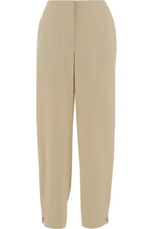 Giorgio Armani Buttoned-hem trousers