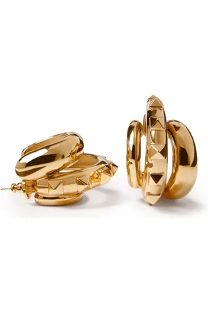 VALENTINO GARAVANI Rockstud hoop earrings