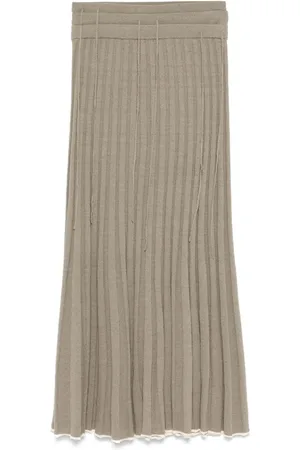 CHRISTOPHER ESBER Pleated maxi skirt