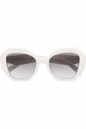 Prada Symbole geometric-frame sunglasses