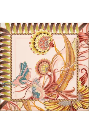 Salvatore Ferragamo Graphic-print silk scarf