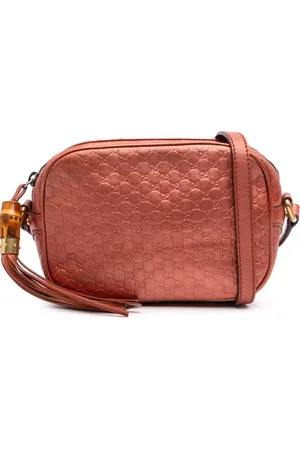 Gucci 2016-2024 Metallic Microguccissima Sunshine Disco Camera Bag crossbody bag