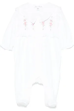 Tartine Et Chocolat Floral-embroidered pajamas