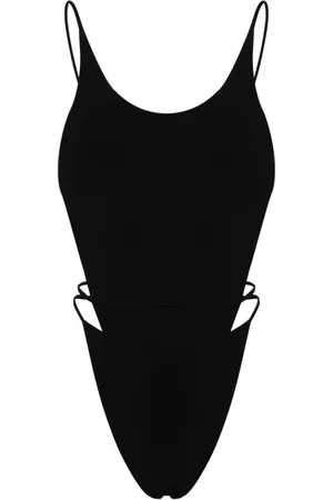 Saint Laurent Backless self-tie swimsuit