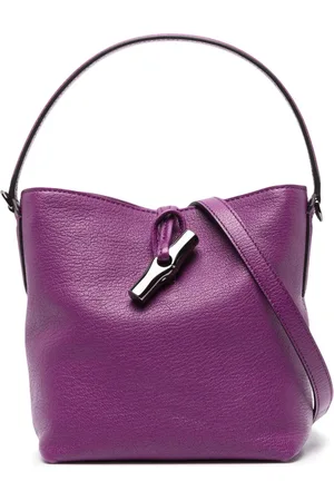 Longchamp Mini Roseau Essential leather bucket bag