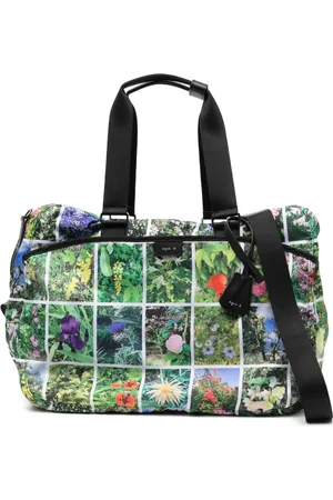 AGNÈS B. Floral-print holdall