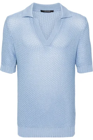 TAGLIATORE Short-sleeve cotton polo shirt
