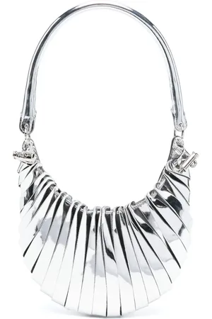 COPERNI Mini Petal metallic shoulder bag