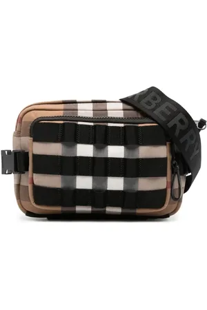 Burberry Check-pattern crossbody bag