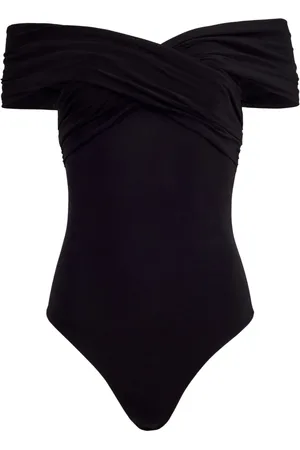 Khaite The Rafael off-shoulder bodysuit