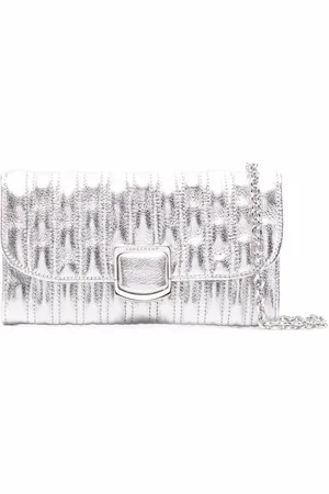 Longchamp Brioche leather wallet-on-chain
