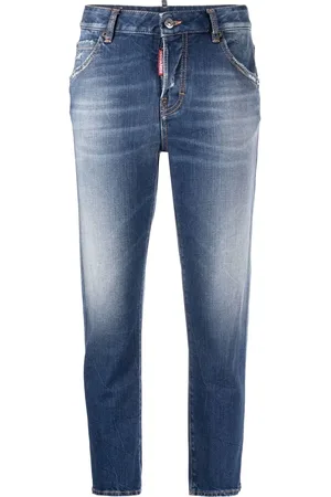 Dsquared2 Distressed cropped jeans