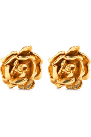 BLUMARINE Post-back floral earrings