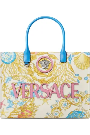 VERSACE Underwater Barocco-pattern tote bag