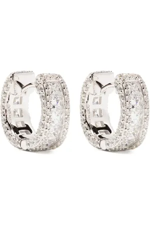 APM Monaco Pav??-setting earrings