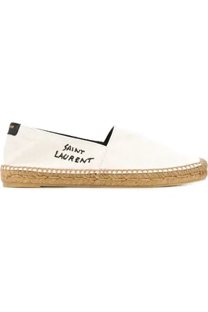 Saint Laurent Logo-embroidered espadrilles