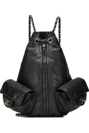 CHANEL 2012-2013 Large Calfskin is Back backpack