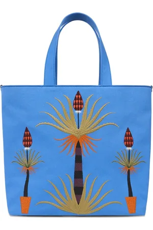Etro X Agostino Iacurci canvas tote bag