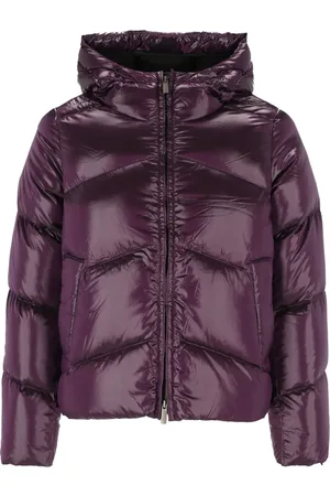 K-Way Hooded padded jacket