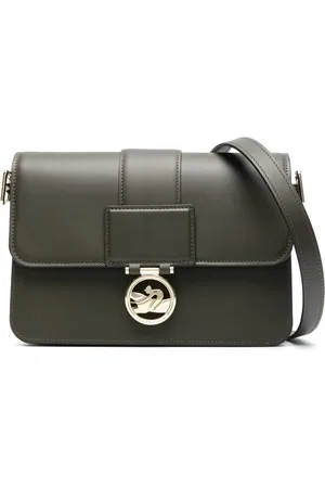 Longchamp Medium Box-Trot leather crossbody bag