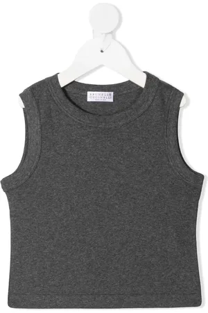 Brunello Cucinelli Crew-neck tank top